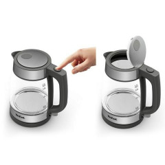 Tefal Tefal Wasserkocher Wasserkocher Tefal KI740B Silberfarben 2200 W 1,7 L  Чайник Tefal Чайник Tefal KI740B Silver 2200 Вт 1,7 л