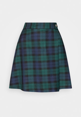 Tommy Hilfiger TARTAN SHORT SKIRT Mini skirt black watch КОРОТКАЯ ЮБКА В ШОТЛЕЧКУ Мини-юбка черные часы