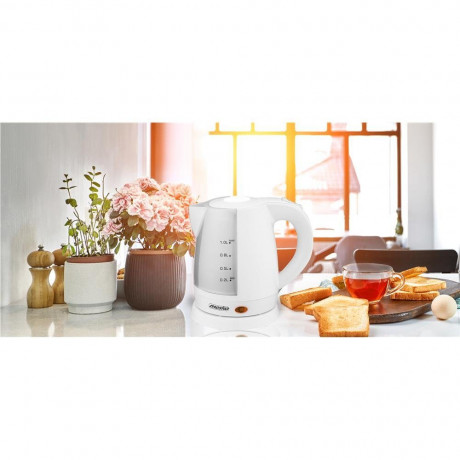 Mesko Mesko Wasserkocher MS 1276, 1600W, 1 Liter, kabellos, Wasserstandsanzeige, Abschaltautomatik  Чайник Mesko MS 1276, 1600Вт, 1 литр, беспроводной, индикатор уровня воды, автоматическое отключение