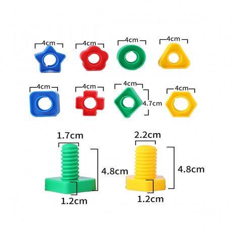 Vetaka Schrauben und Muttern fur Kinder Гайки и болты для детей