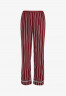 Tommy Hilfiger TONAL LOGO STRIPE Pyjama bottoms stripes rouge ПОЛОСКА С ЛОГОТИПОМ В ТОНАЛЬНУЮ ПОЛОСКУ Пижамные штаны полосатый румянец