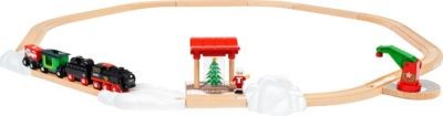 BRIO Weihnachts-Dampfzug-Set Рождественский паровозик