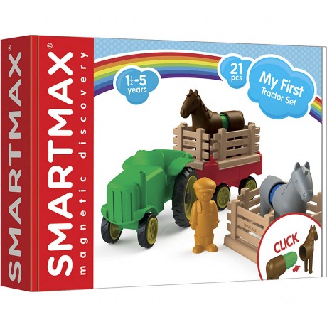 SmartMax My first Tractor Set 21 Teile Мой первый тракторный набор 21 деталь