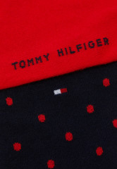Tommy Hilfiger 2 PACK Socks red/navy 2 УПАКОВКИ носков красный/темно-синий