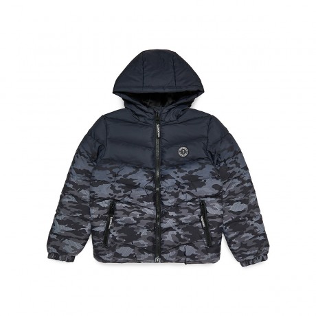 THREADBOYS Threadboys Jacke Printed Camo Ombre Jacket Zepplin Winterjacken MiniM Куртка Threadboys Куртка с камуфляжным принтом и омбре Zepplin Winter Jackets MiniM
