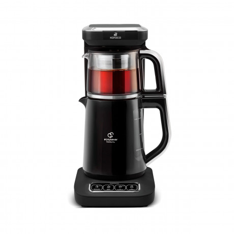 Karaca Karaca Wasser-/Teekocher Caysever Robotea Pro 4 in 1 sprechender automatischer Teekocher Кофеварка для воды/чая Karaca Caysever Robotea Pro 4 в 1 говорящая автоматическая заварочная машина