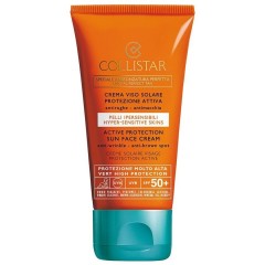 Collistar Active Protection Sun Face Cream SPF 50+  Солнцезащитный крем для лица с активной защитой SPF 50+