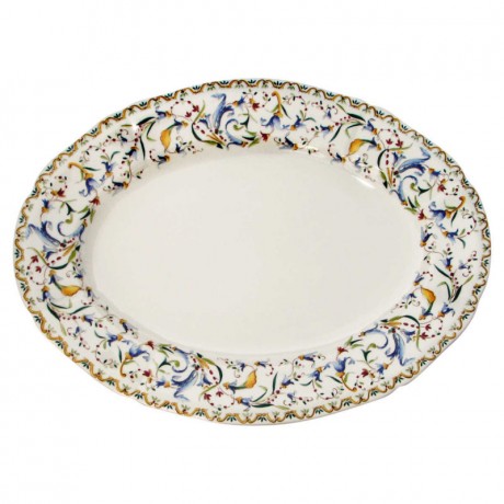 Gien Fayencerie Gien 'Toscana' Platte oval 39,3 x 29 cm Gien "Toscana" Блюдо овальное 39,3 x 29 см