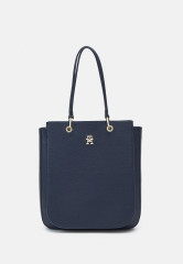 Tommy Hilfiger EMBLEM WORK TOTE Tote bag space blue EMBLEM WORK TOTE Сумка-тоут космический синий