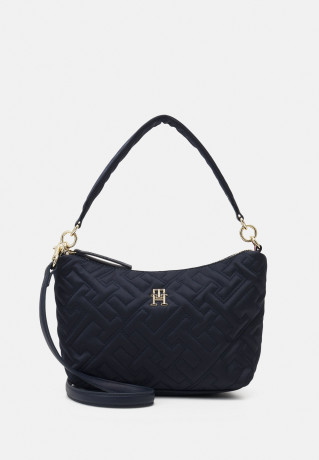 Tommy Hilfiger MY IDOL SHOULDER BAG MONO Handbag space blue СУМКА НА ПЛЕЧ MY IDOL МОНО Сумочка космический синий