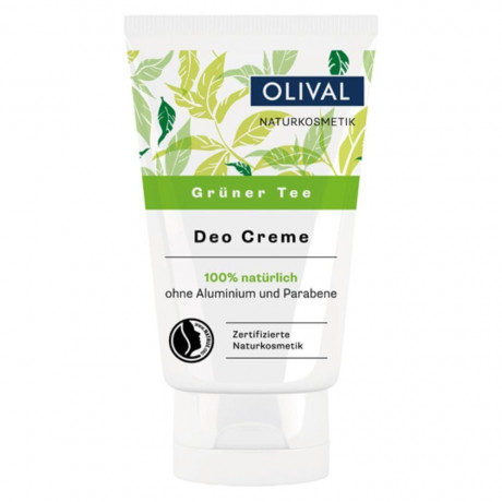 OLIVAL Deo Creme Gruner Tee 50ml Крем-дезодорант Зеленый чай 50мл