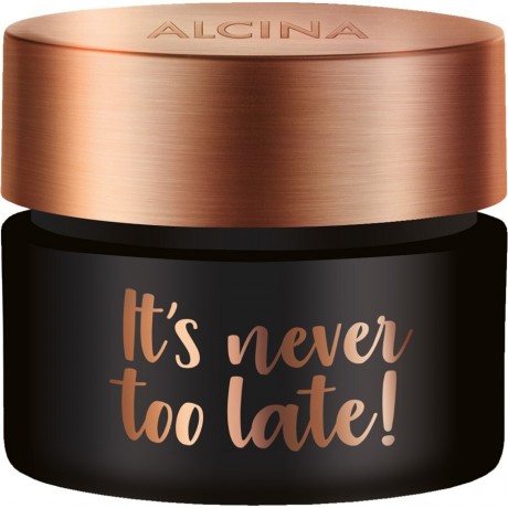 Alcina It#x27;s Never Too Late! Anti-Falten-Gesichtscreme Никогда не поздно! Крем для лица против морщин