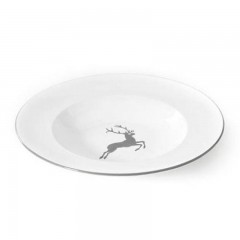 Gmundner Keramik Gmundner Keramik Grauer Hirsch Pastateller Gourmet d: 29 cm / h: 4,5 cm Тарелка Gmundner Ceramics Grey Deer Pasta Gourmet d: 29 см / высота: 4,5 см