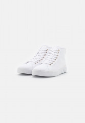 Tommy Hilfiger ESSENTIAL  High-top trainers white ESSENTIAL Высокие кроссовки белый