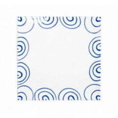 Gmundner Keramik Gmundner Keramik Blaugeflammt Platzteller eckig 31x31x2,8 cm Gmundner керамическая синяя пламенная подложка квадратная 31x31x2,8 см