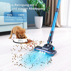 oyajia oyajia Akku-Hand-und Stielstaubsauger 6 in 1 Kabellos 22,2V Akkusauger, 150,00 W, beutellos, 40 Min. Laufzeit fur Hartboden, Teppich, Tierhaare  Беспроводной ручной пылесос oyajia Беспроводной беспроводной пылесос 6 в 1, 22,2 В, 150,00 Вт, без мешк