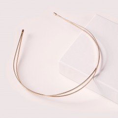 The Hair Edit Gold Carved Chaplet Headband  Золотая резная повязка на голову в виде часовни