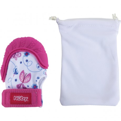 Nuby Beisshandschuh Happy Hands Кусачая перчатка Happy Hands