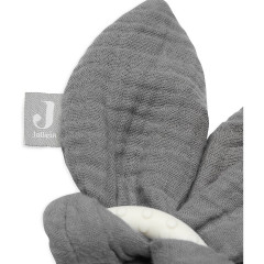 jollein Beissring siliconen Bunny ears storm grey Прорезыватель силиконовый Заячьи ушки буря серый