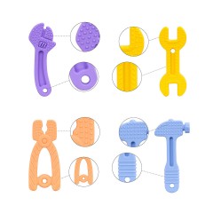 Vicabo Werkzeug Beissring Babyspielzeug Beissringe fur Kinder Инструмент прорезыватель детские игрушки прорезыватели для детей