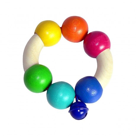 HESS Babyspielzeug Rassel Regenbogen Детская игрушка-погремушка радуга