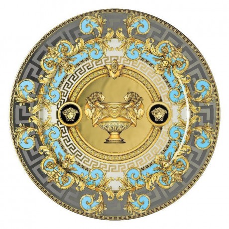 Rosenthal meets Versace Rosenthal Versace Prestige Gala Le Bleu Platzteller 30 cm Rosenthal Versace Prestige Gala Le Bleu подставка 30 см