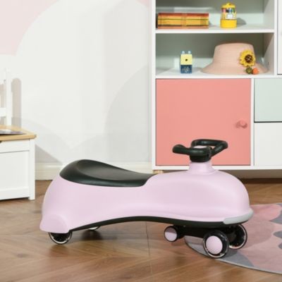 HOMCOM Rutscherauto mit Stauraum und LEDs Райдер с местом для хранения и светодиодами