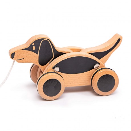 IGGY IGGY Nachziehhund Игги тянет собаку