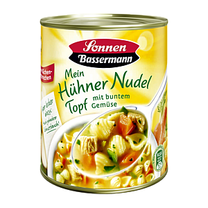 Sonnen Bassermann Курица с лапшой в банке 800г