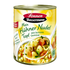 Sonnen Bassermann Курица с лапшой в банке 800г