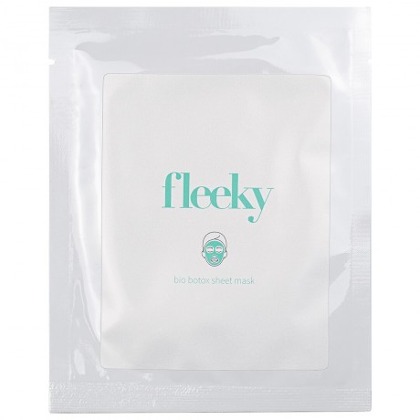 Fleeky Bio Botox Sheet Mask mit 540 Needle Dermaroller Тканевая маска Bio Botox с 540-игольчатым дермароллером