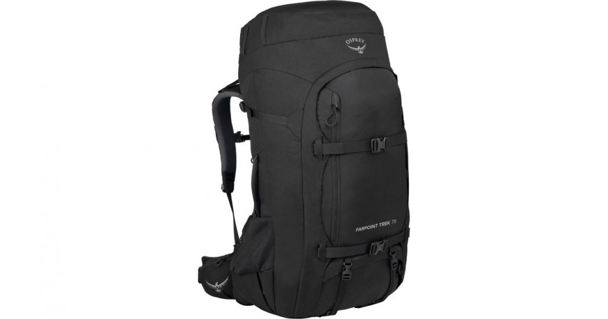 Osprey Osprey Farpoint Trek 75, Rucksack schwarz, 75 Liter  schwarz Osprey Farpoint Trek 75, рюкзак черный, 75 литров