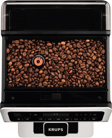Krups Krups Kaffeevollautomat EA891D Evidence, 12 Kaffee- und 3 Tee-Variationen, OLED-Display und Touchscreen Полностью автоматическая кофемашина Krups EA891D Evidence, 12 вариантов кофе и 3 варианта чая, OLED-дисплей и сенсорный экран