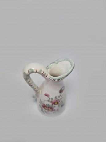 Ulmer Keramik Design Керамическая ваза-кувшин "Шпайерский собор", ручная роспись, 12см x 6см, Германия, 1960-70гг.