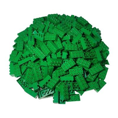 LEGO LEGO Duplo 2x4 Steine Grun - 40 Stuck - Grundbausteine Green 3011 NEU LEGO Duplo 2x4 Bricks Green — 40 штук — базовые строительные блоки, зеленые 3011 НОВИНКА