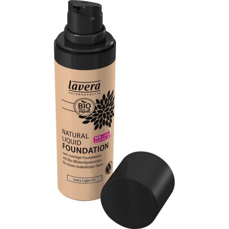 Lavera (Лавера)  Gesicht Natural Liquid Foundation База для макияжа, Nr. 05 Almond Amber / 30 мл