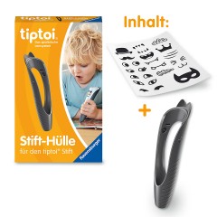 Ravensburger tiptoi Stift-Hulle zum Wechseln in Schwarz чехол для ручки tiptoi для смены черного цвета