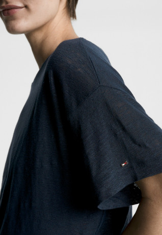 Tommy Hilfiger RELAXED FIT Basic T-shirt desert sky RELAXED FIT Базовая футболка небо пустыни