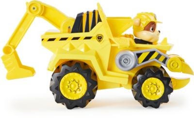 Spin Master PAW Patrol Dino Rescue Rubbles Basis Fahrzeug mit Ruckzieh-Mechanismus Базовый автомобиль PAW Patrol Dino Rescue Rubbles с выдвижным механизмом