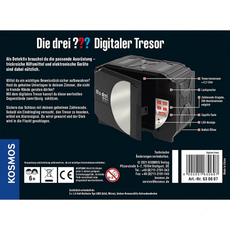 Kosmos Die drei ??? Digitaler Tresor Три ??? Цифровое хранилище