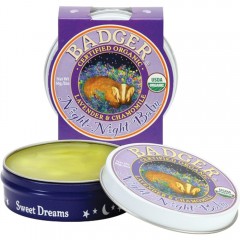 Badger Night-Night Balm Lavender &amp; Chamomile  Ночной бальзам лаванда и ромашка
