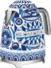 Smeg Smeg Wasserkocher Wasserkocher 1,7l Edelstahl 2400 Watt SMEG Dolce Gabbana Mediterraneo  Чайник Smeg чайник 1,7л нержавеющая сталь 2400 Вт SMEG Dolce Gabbana Mediterraneo