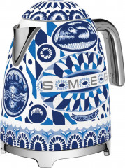 Smeg Smeg Wasserkocher Wasserkocher 1,7l Edelstahl 2400 Watt SMEG Dolce Gabbana Mediterraneo  Чайник Smeg чайник 1,7л нержавеющая сталь 2400 Вт SMEG Dolce Gabbana Mediterraneo