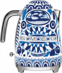 Smeg Smeg Wasserkocher Wasserkocher 1,7l Edelstahl 2400 Watt SMEG Dolce Gabbana Mediterraneo  Чайник Smeg чайник 1,7л нержавеющая сталь 2400 Вт SMEG Dolce Gabbana Mediterraneo
