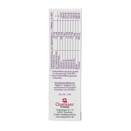 Doppelherz Aktiv-meno Tabletten (30 шт.) Доппельгерц Женские витамины при Менопаузе Таблетки 30 шт.