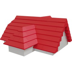 Hubelino Dachsteine (124-tlg.) Черепица (124 шт.)