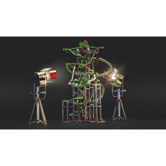 fischertechnik PROFI Kugelbahn Dynamic XXL PROFI Marble Run Dynamic XXL