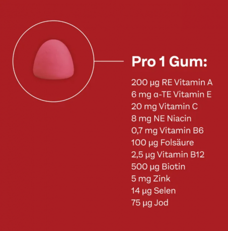 Doppelherz aktiv Haut + Haare + Nagel Gums 210g, Комплекс с цинком, биотином и витамином С для поддержанию нормального состояния кожи, волос и ногтей, 60 жевательных таблеток