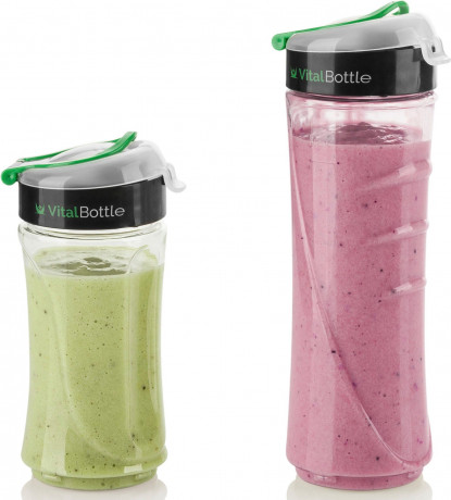 eta eta Smoothie-Maker ACTIVMIX ETA110390000, 350 W, Puls-Schalter, 19000 U/min., 2 Sportflaschen, Slim-Format, Mix-Messer  Эта смузи-генератор ACTIVMIX ETA110390000, 350 Вт, импульсный переключатель, 19000 об/мин, 2 спортивные бутылки, тонкий формат, нож