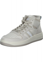 Tommy Hilfiger High-top trainers ivory bleached stone Высокие кроссовки отбеленный камень слоновой кости